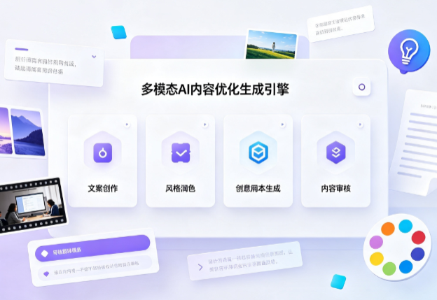 绥化AI智能内容优化创新 多模态生成技术丰富数字内容创作生态